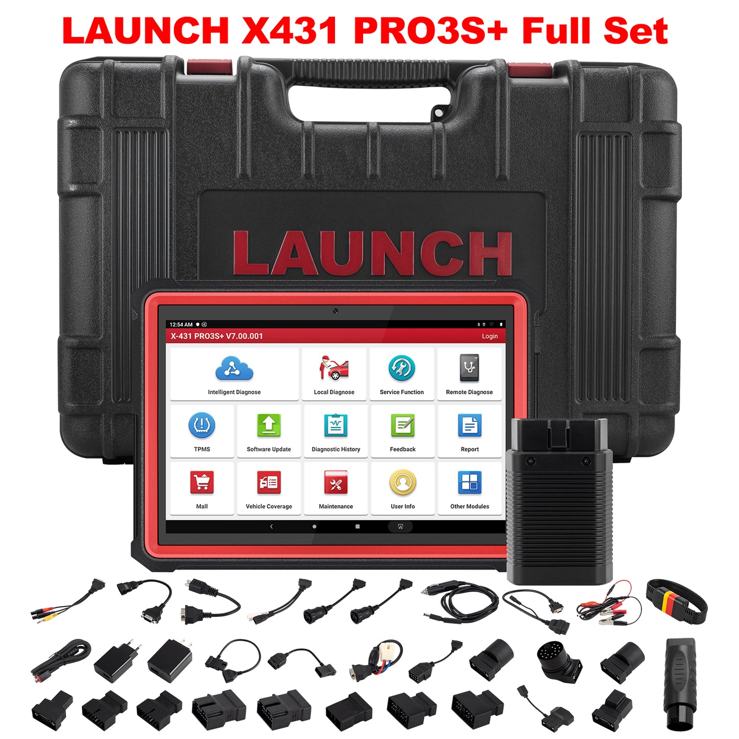 Launch X-431 PRO3S+ V7.0 auto tester 1 års Software Update - LifafaDenmark Aps