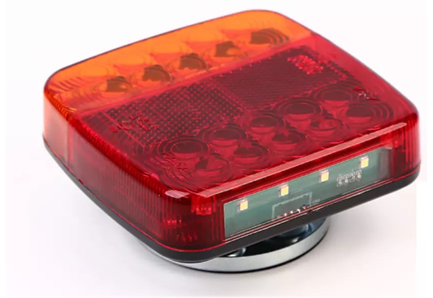 Trådløse Led Magnetic Recovery Lights Til Trailer Traktor Landbrugs køretøjer - LifafaDenmark Aps