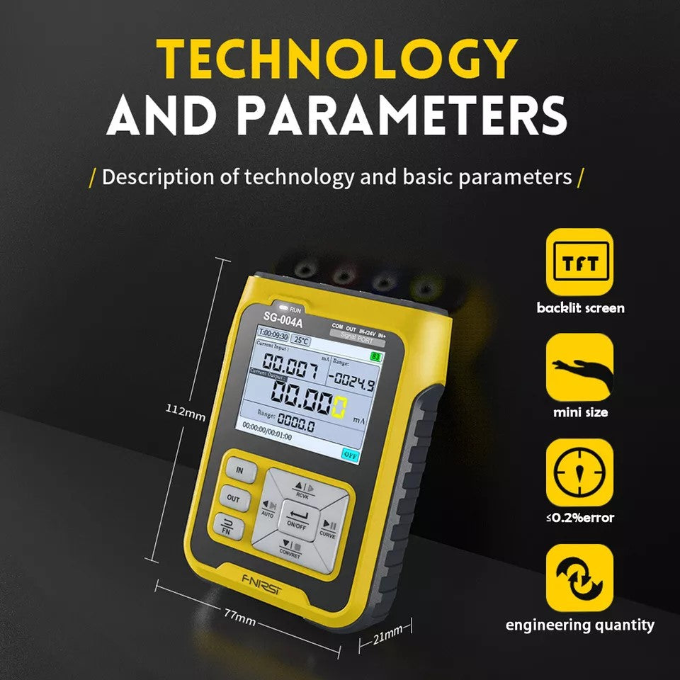Multifunktionel signal generator termoelement sender 4-20mA - LifafaDenmark Aps