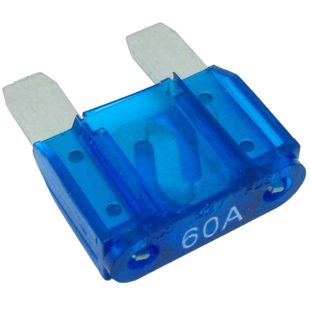 60 Amp Maxi Blade Sikring Bil Van Truck Sikringer Traktor - LifafaDenmark Aps