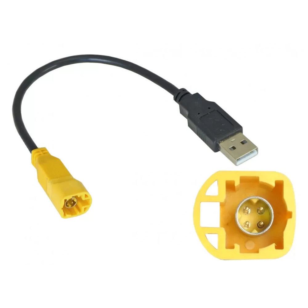 USB fastholdelses kabel til BMW 3 5-serie E90 E91 E92 E93 E60 OEM fabriks adapter - LifafaDenmark Aps