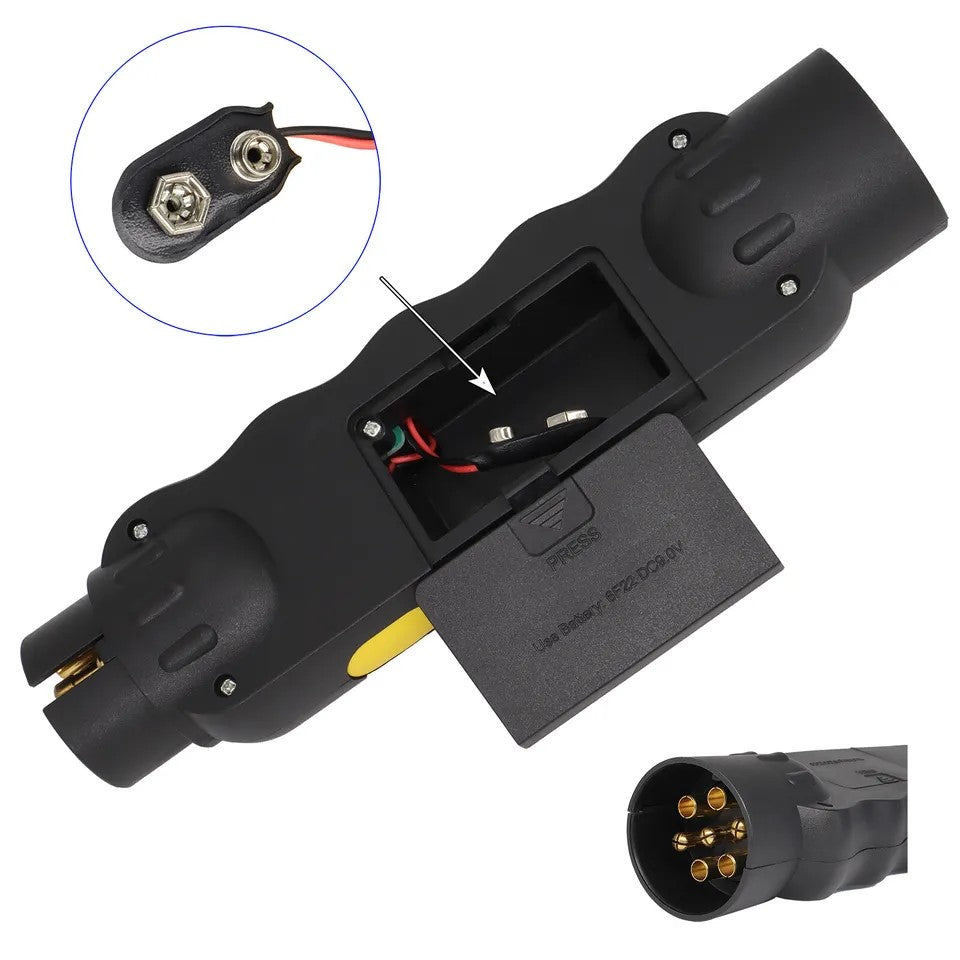 7Pin 12V Trailer Socket Tester - LifafaDenmark Aps
