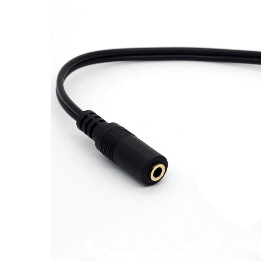 Male RCA To Female AUX 3.5mm Jack Phono Audio Splitter Y Adapter Audio Cable MP3 - LifafaDenmark Aps