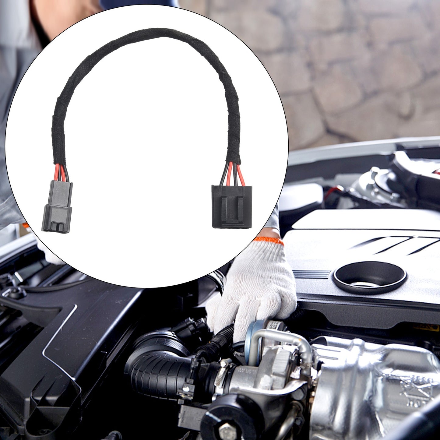 Eftermontering af adapter kabel opgraderingsdele til Tesla Model 3 17-20 1522264-00-B - LifafaDenmark Aps