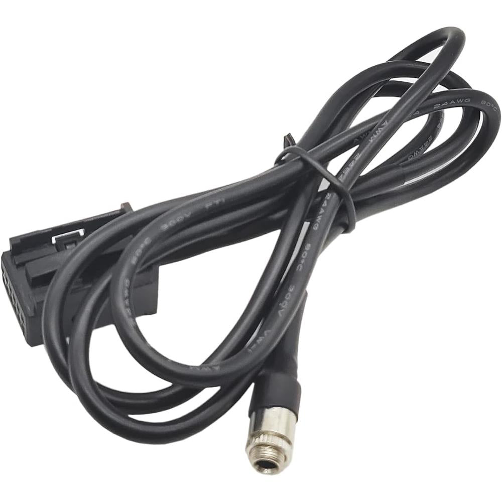3,5 mm AUX-adapter kabel til BMW Z4 E85 E86 X3 E83 Mini R53 CD53 12-benet Quadlock - LifafaDenmark Aps