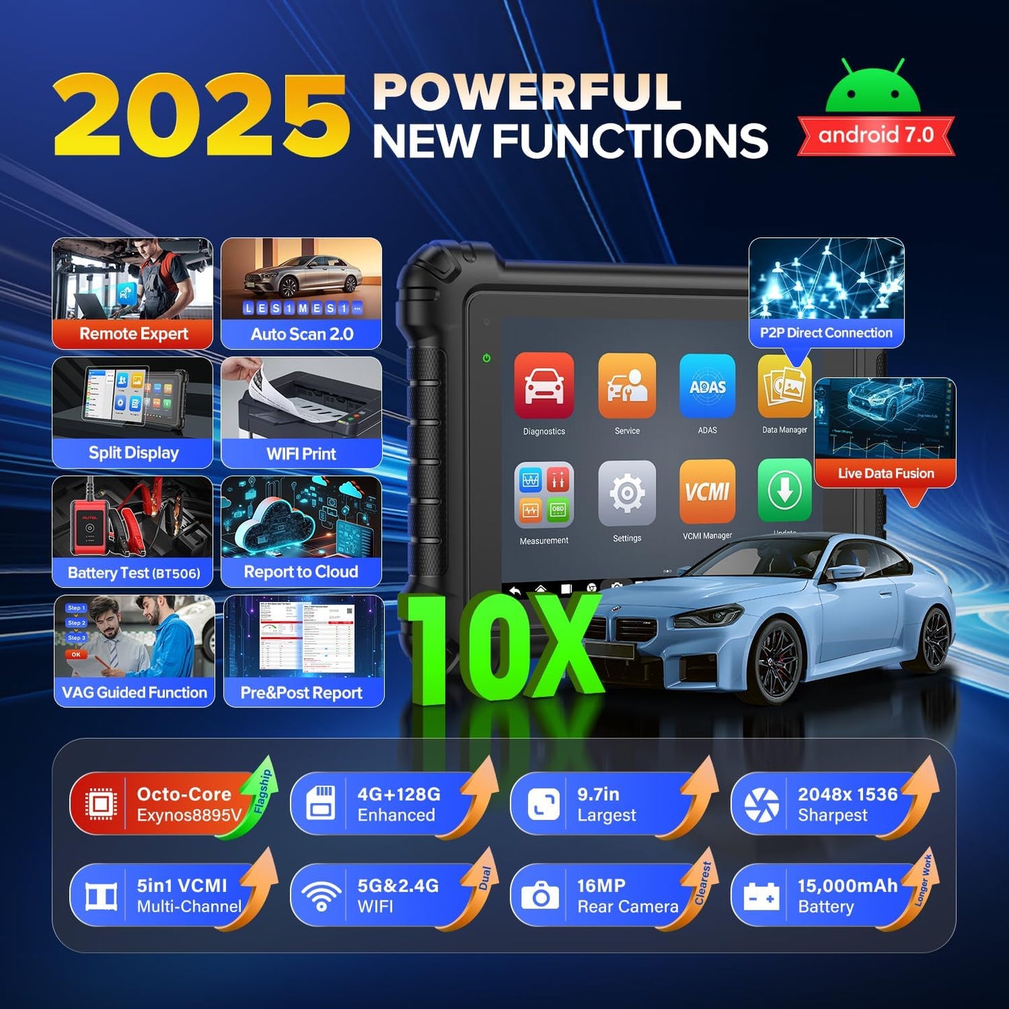 Autel MaxiSys MS919 scanner, top intelligent scannings værktøj som Ultra - LifafaDenmark Aps