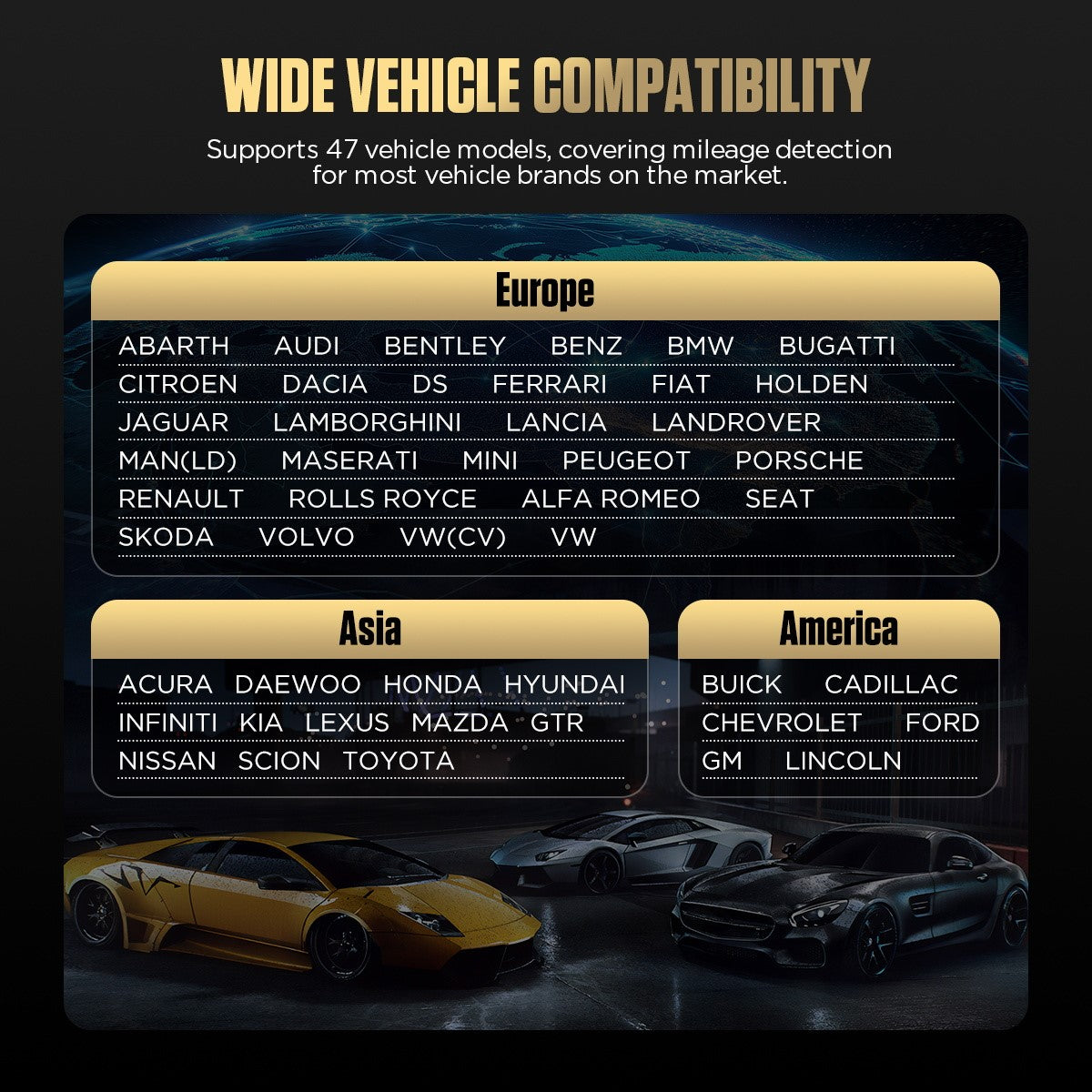 Brugt Bil kilometer tæller Scanner - LifafaDenmark Aps