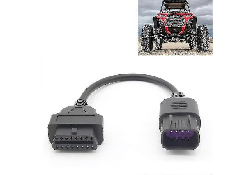 8 bens til 16 bens OBD2-adapter til Polaris RZR XP1000 og Sportsman 570/850