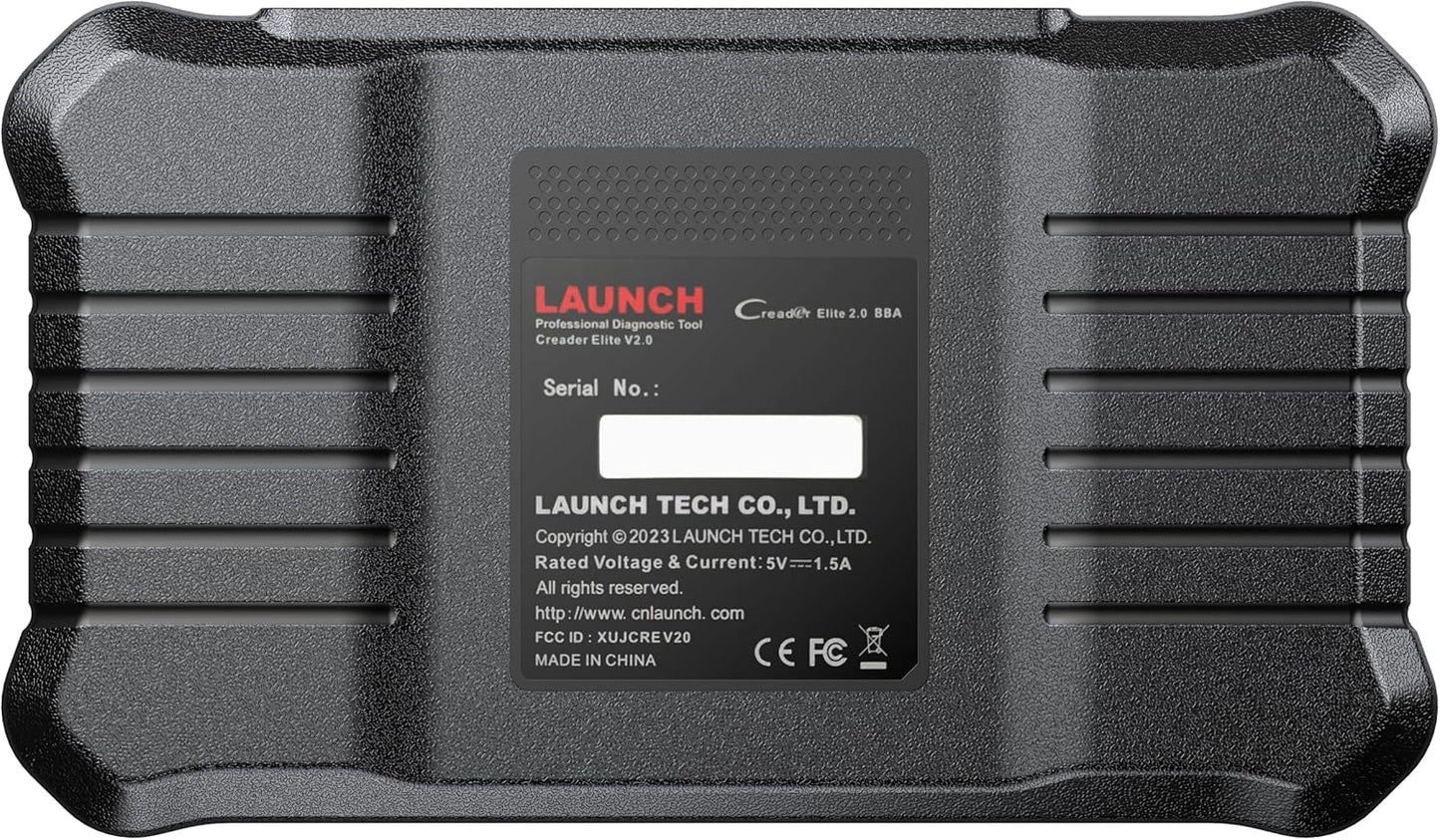 LAUNCH X431 Creader Elite 2.0 FGC OBD2-scanner, tovejs scannings værktøj til Ford, GM og Chrysler serien, ECU-kodning, livslang GRATIS opdatering - LifafaDenmark Aps