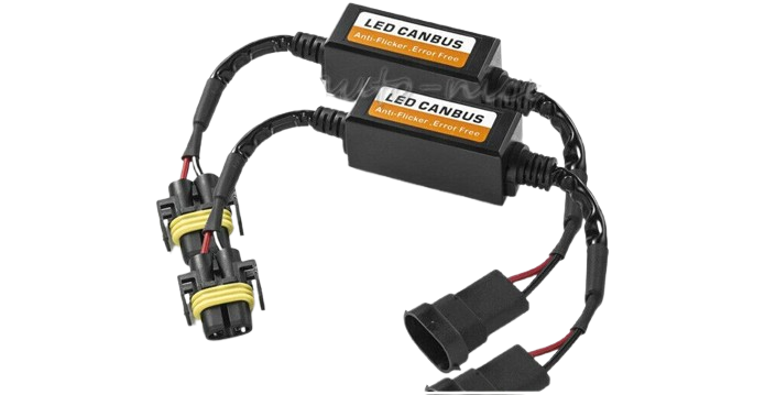 LED Headlight Canbus Error Free Anti Flicker Resistor Canceller Decoder - LifafaDenmark Aps