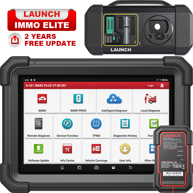 Launch X431 IMMO Elite Key Programmer - LifafaDenmark Aps
