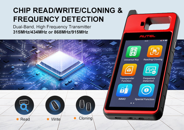 Autel MaxiIM KM100E Ny alternativ IMMO nøgle programmør - LifafaDenmark Aps