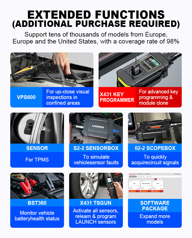LAUNCH X431 PRO 5 Scan Tool med SmartLink - LifafaDenmark Aps