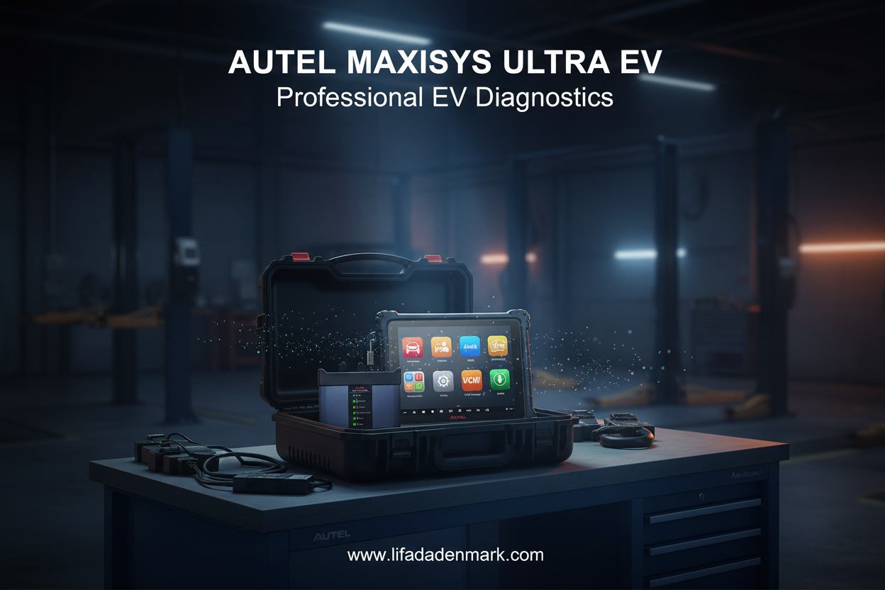 Autel MaxiSYS Ultra Scanner + Autel MaxiSys MSOAK - LifafaDenmark Aps