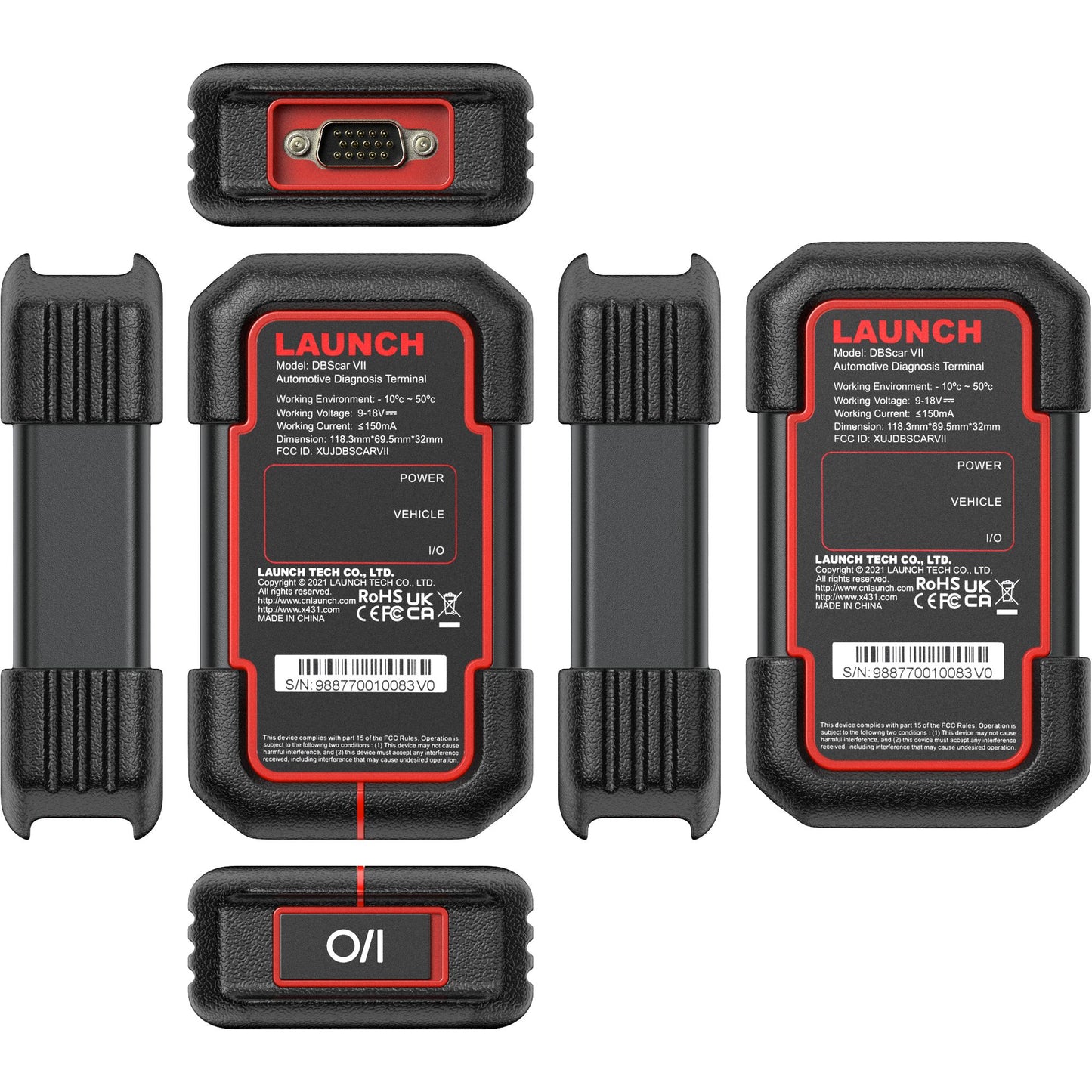 LAUNCH X431 PRO Dyno + Smartlink HD LITE alt i en 12V + 24V bil og lastbil tester med 8 tommer tablet - LifafaDenmark Aps