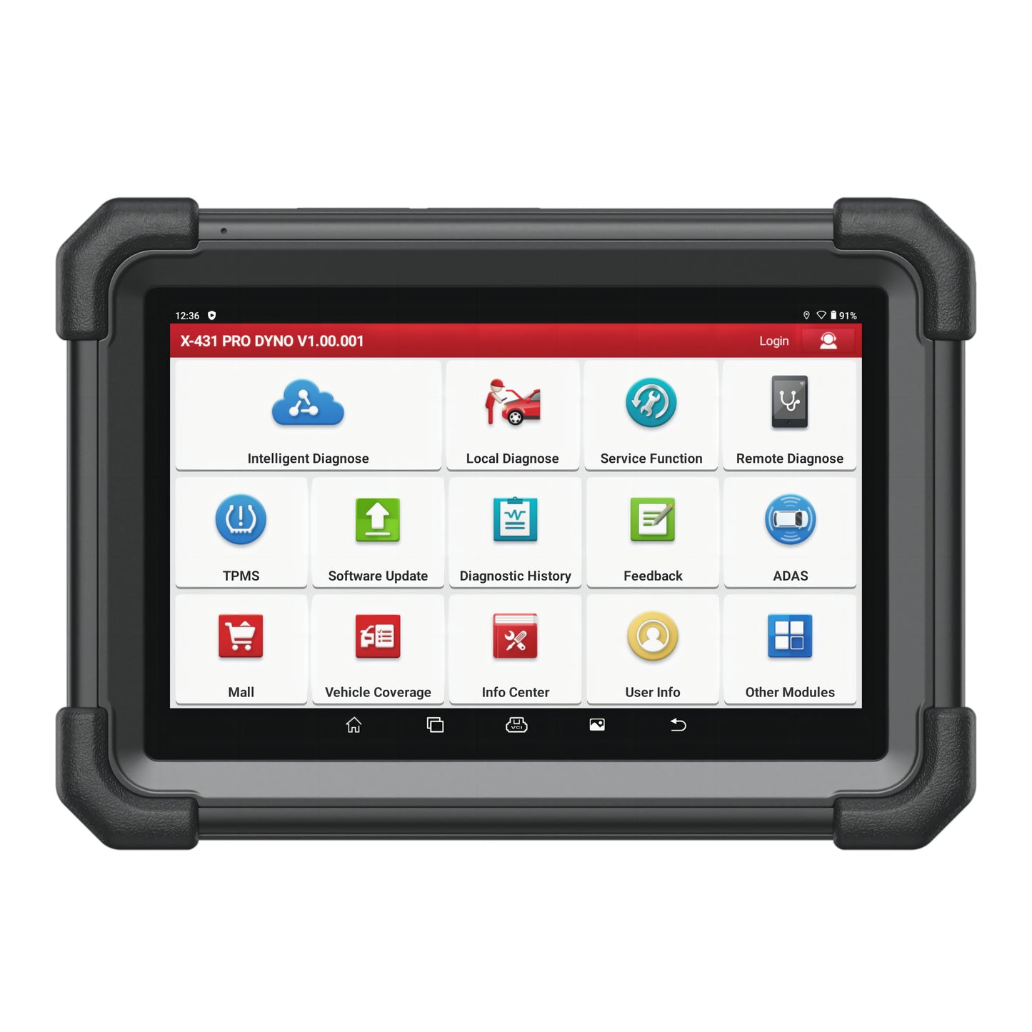 LAUNCH X431 PRO Dyno ECU-kodning, aktive tests, 38+ tjenester, diagnostisk scanner til alle systemer, CAN-FD & DoIP, FCA AutoAuth - LifafaDenmark Aps