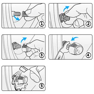 Solar Charger Trådløs Tpms Vinkeljusterbar sikkerheds dæk tryks monitor med 4 sensorer - LifafaDenmark Aps