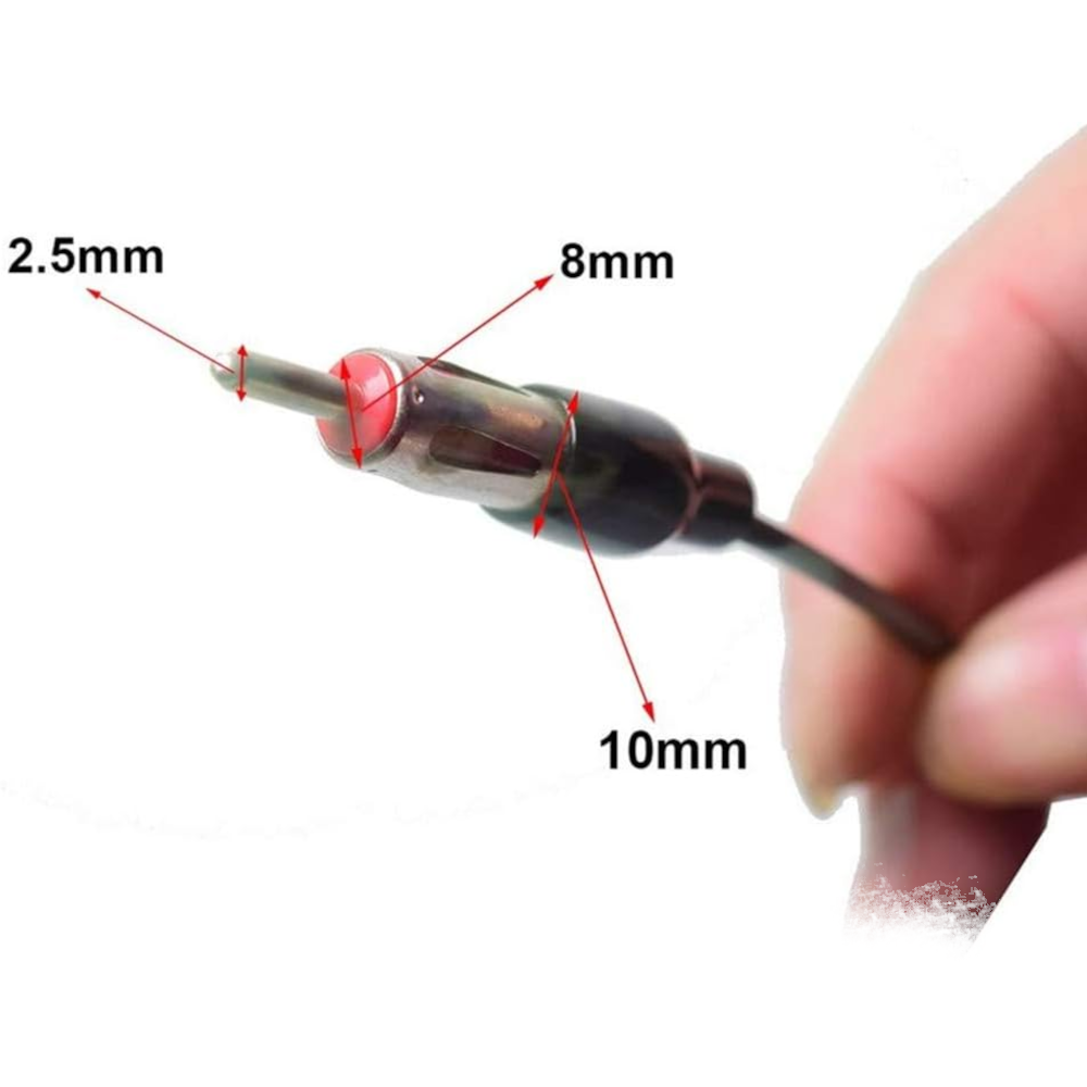 Antenne adapter til Audi A3 A4 A5 A6 A8 R8 TT Z Dobbelt Fakra Antenne DIN - LifafaDenmark Aps