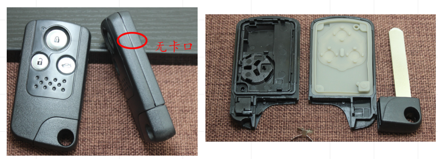 Udskiftning af 3-knaps case til Honda CRV CRZ Insight Jazz Accord Civic fjernbetjening - LifafaDenmark Aps