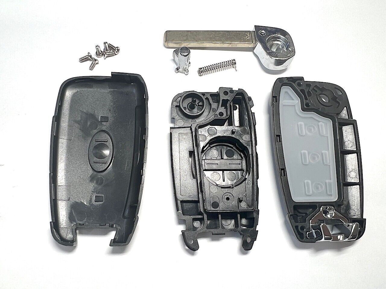 RFC 3 knaps klap nøgle etui til Hyundai i30 fjernbetjent 2017 2018 2019 2020 - LifafaDenmark Aps