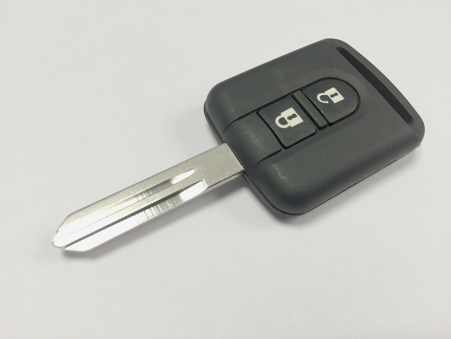 RFC 2-knaps nøgle etui til Nissan Micra Navara Note Pathfinder Qashqai fjernbetjening - LifafaDenmark Aps