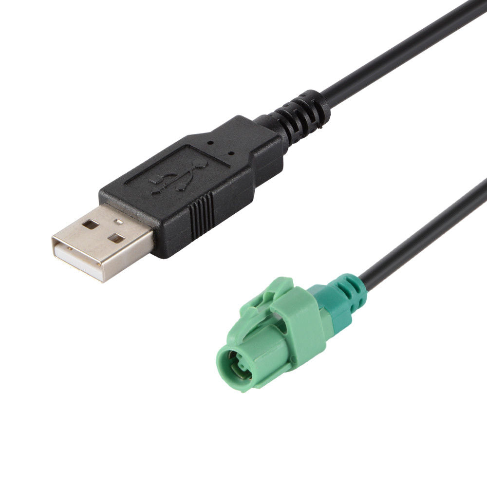 USB kabel til VW Scirocco Mk3 OE-port fabriks adapter kontakt til Golf Mk5 Mk6 R32 GT - LifafaDenmark Aps