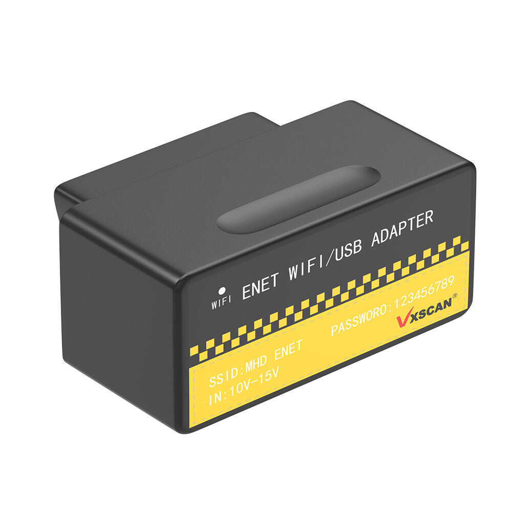 OBD ENET WIFI USB Adapter DOIP til BMW FG-serien BimmerCode E-SYS Bootmod3 - LifafaDenmark Aps