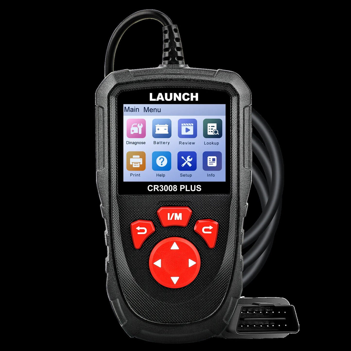 Bil diagnose værktøj X431 Upgrade CR3008 PLUS OBD 2 Multi Code Scanner LED-skærm