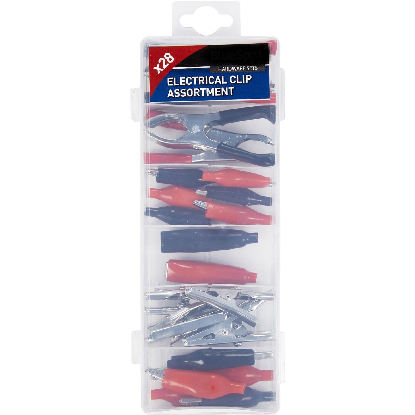 28stk Assorted Electric DIY Krokodille Alligator Fjeder Clip Sæt - LifafaDenmark Aps