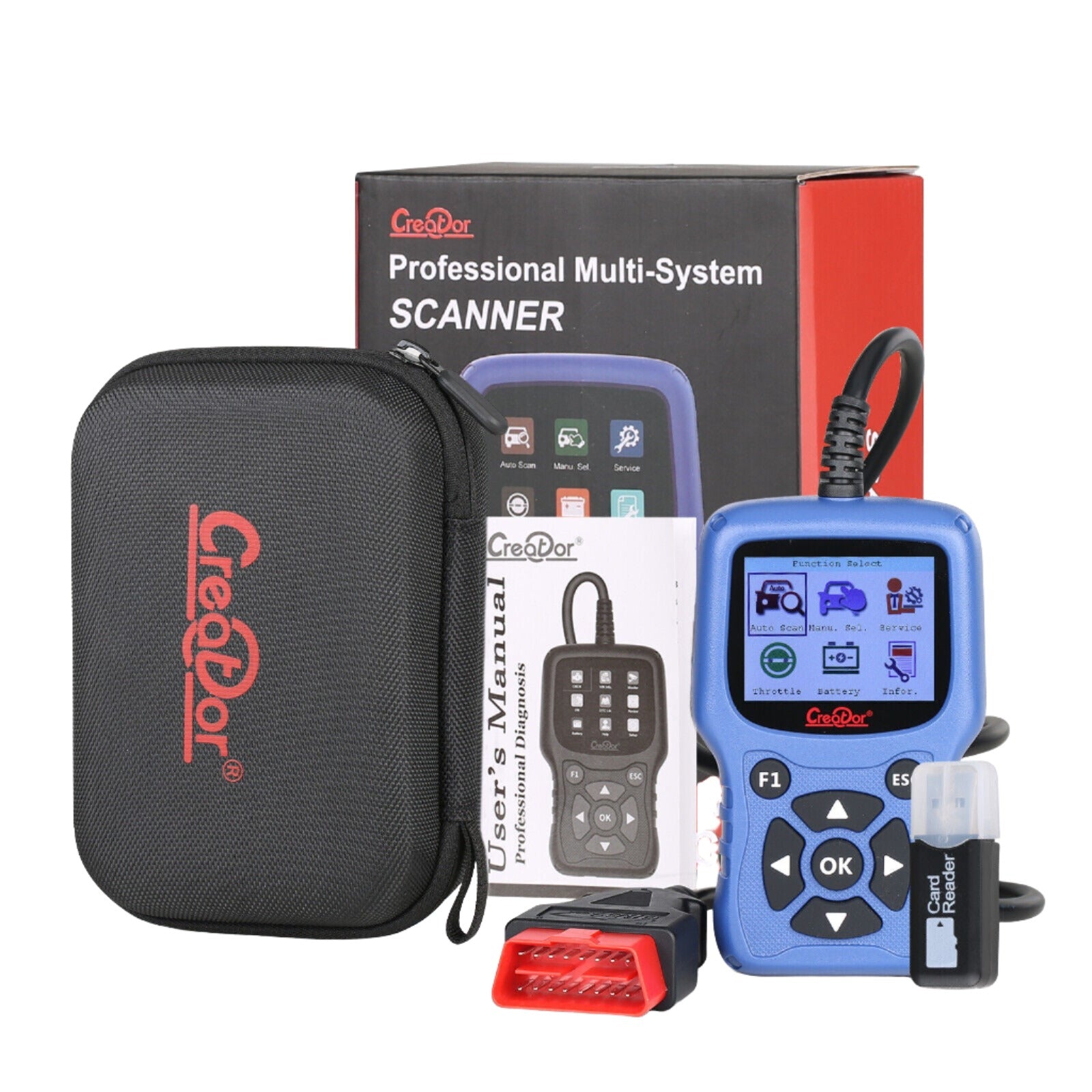 OBD2 Bluetooth Music Player + OBD2 Diagnostic Scanner – LifafaDenmark Aps