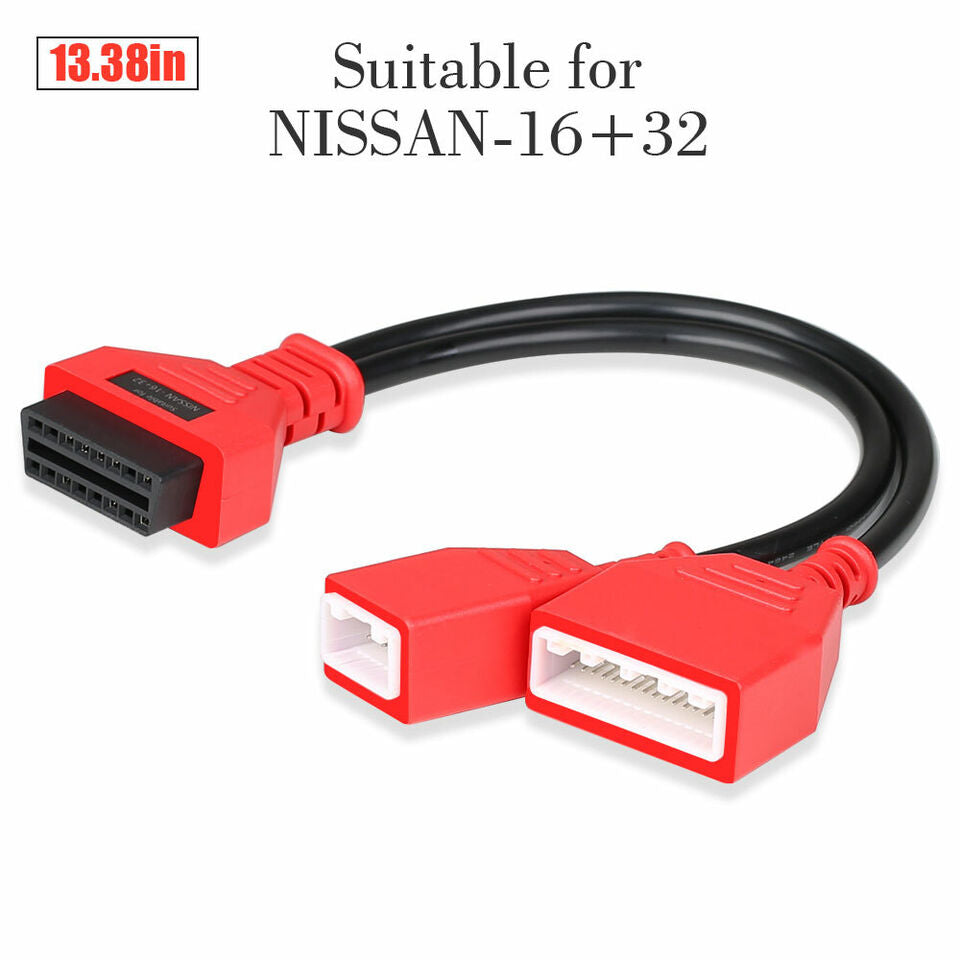 16 +32 ben han-til-OBD2-kabel til Nissan (B18) Autel Maxisys MS908 MS908P