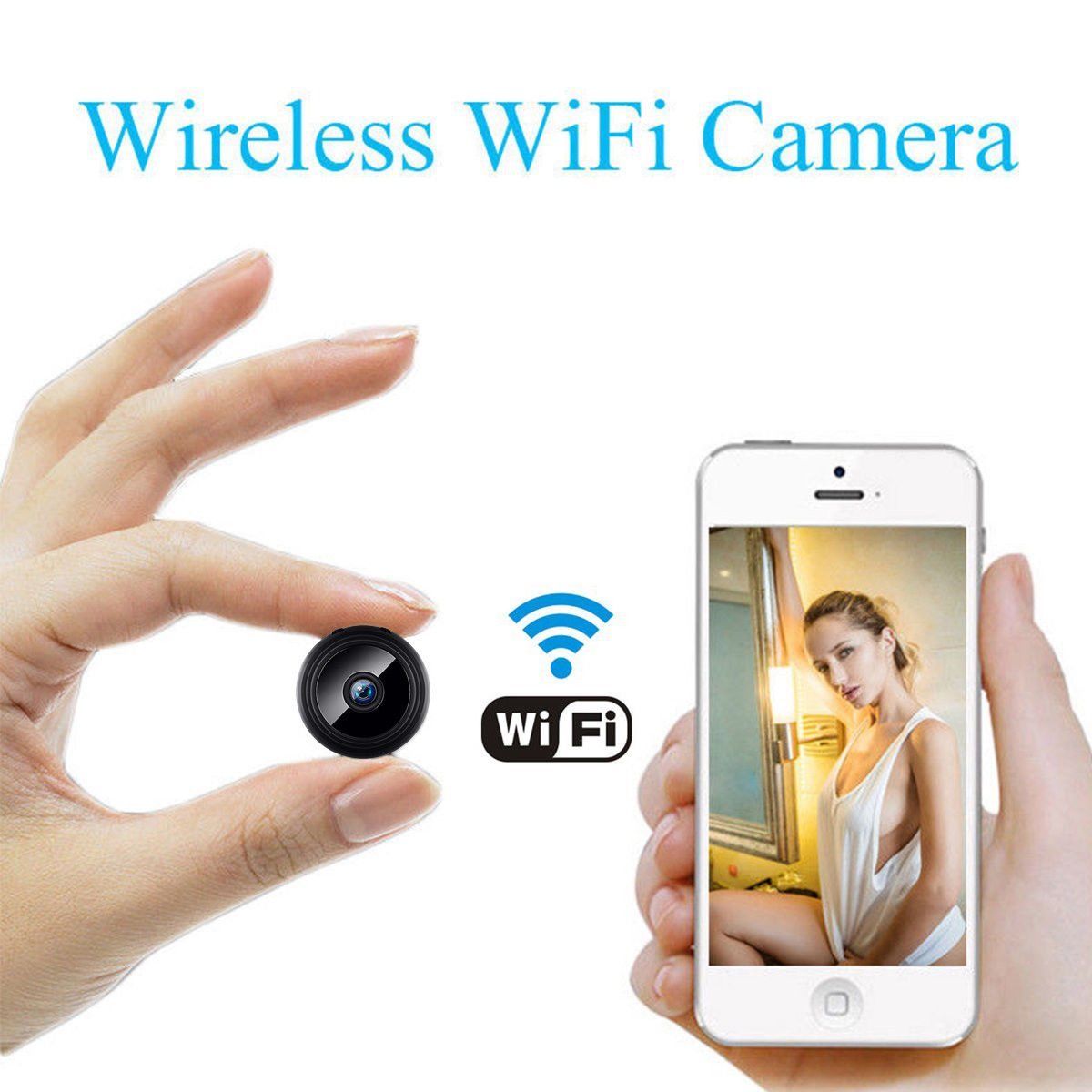 Mini Camera Wireless Wifi IP Home Security HD 1080P DVR Night Vision - Lifafa Denmark