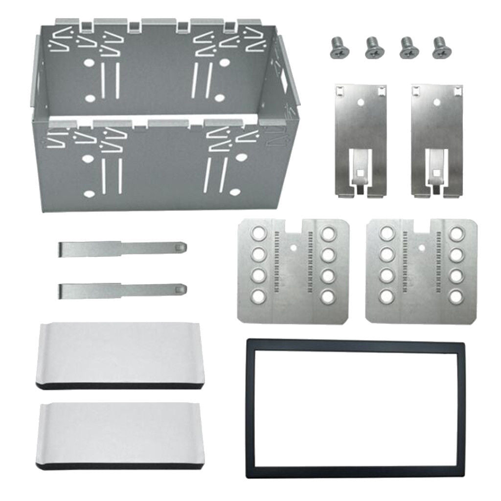 Universal 2 Din Mounting Kit Fitting Cage for 2 DIN In Dash Car Stereo Radio - Lifafa Denmark