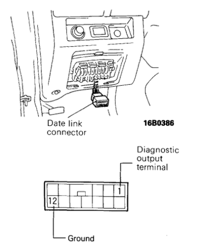 12 pin OBD1 til 16 pin OBD2 diagnoseadapterkabel for GM Chevrolet GMC Hyundai - Lifafa Denmark