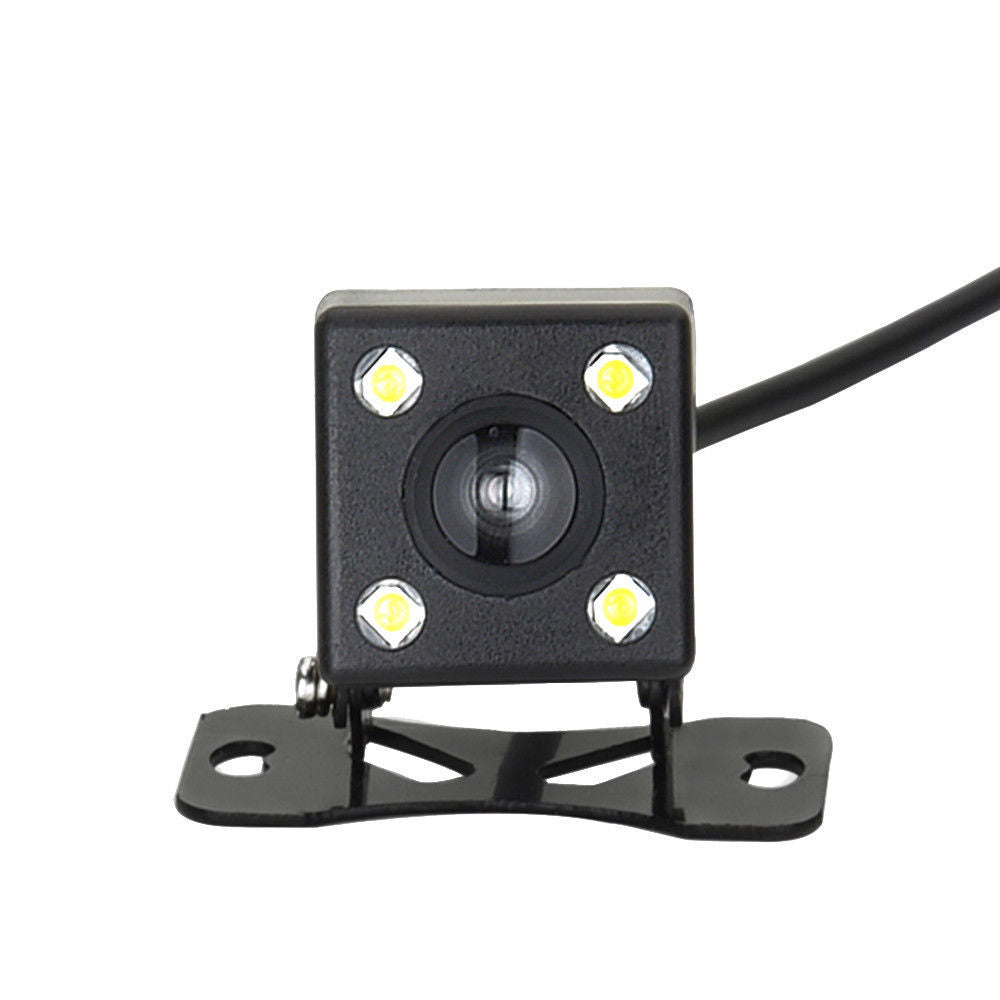 Baksiden bagfra Kameraets tilbagevendende parkering Cam Natvision Vandtæt 4 LED 170 ° HD - Lifafa Denmark