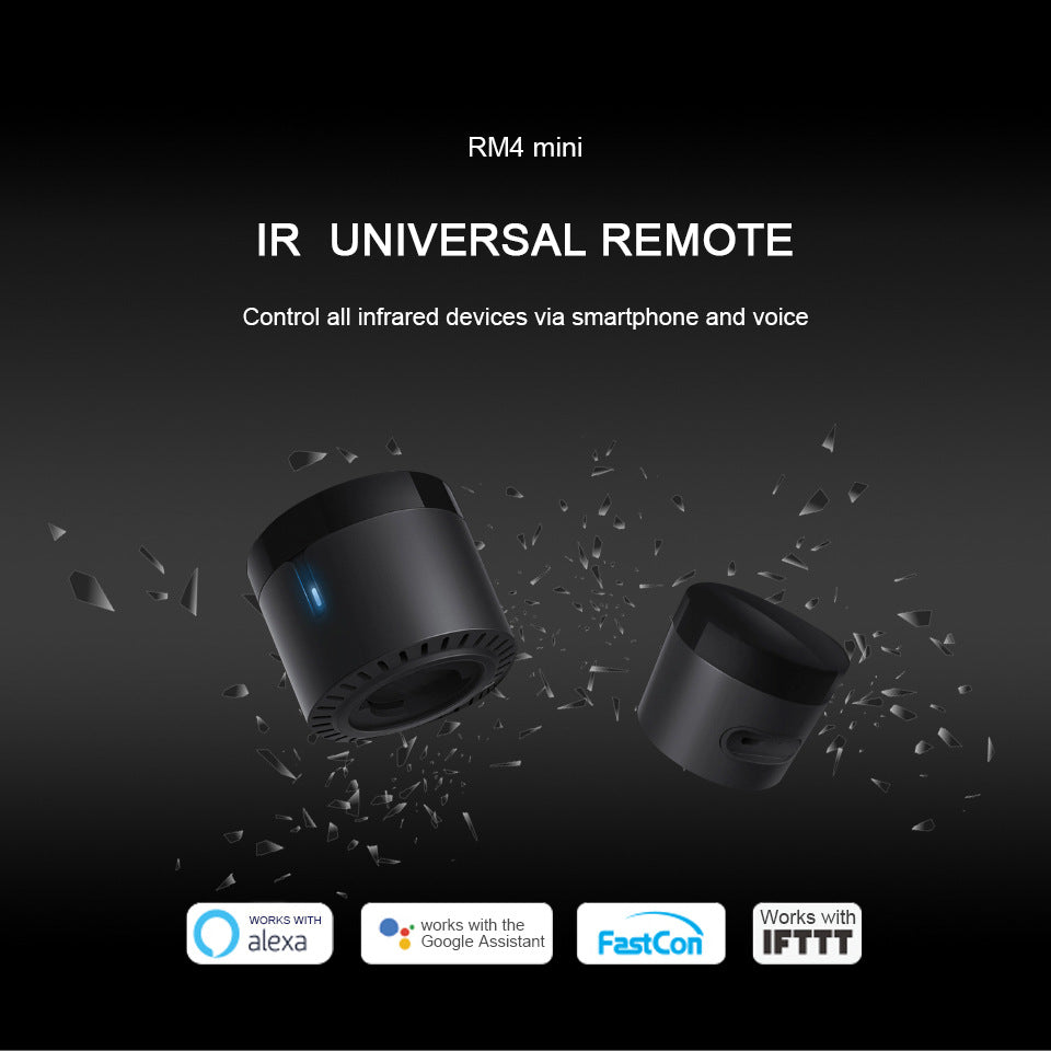 BroadLink RM4 Mini IR Universal fjernbetjening, Smart Home Automation