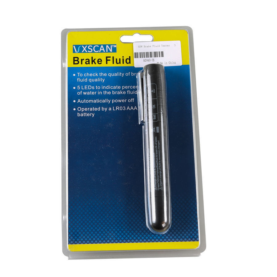 VXSCAN Digital Brake Fluid Tester Pen 5 LED Mini Indicator for Car Repairs Tools - Lifafa Denmark
