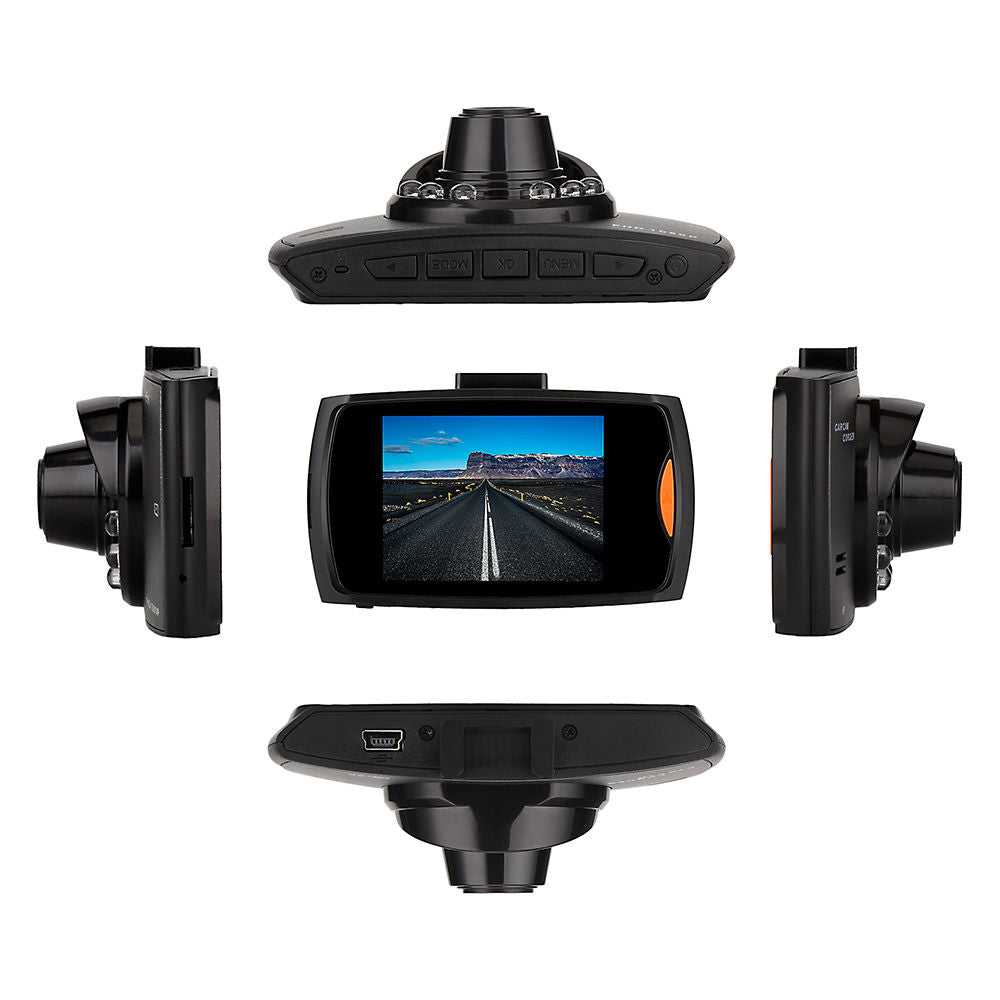 1080P 2,7 "LCD HD-bil DVR Køretøjskamera Videooptager Dash Cam Nattsyn - Lifafa Denmark