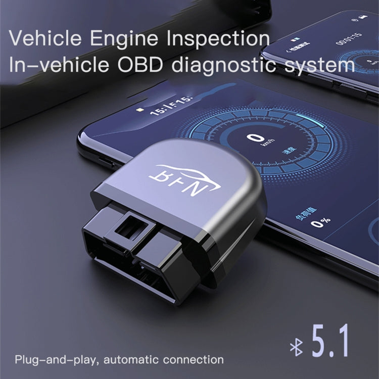 BFN Bluetooth 5.1 bil diagnose software tester OBD2 motor fejldiagnose tester AD11 mobil version