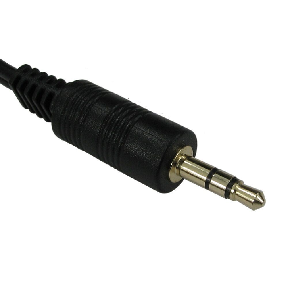 1,5 m 3,5 mm jack til jack Aux-kabel STEREO Audio hjælpeledning PC bil GULD - Lifafa Denmark