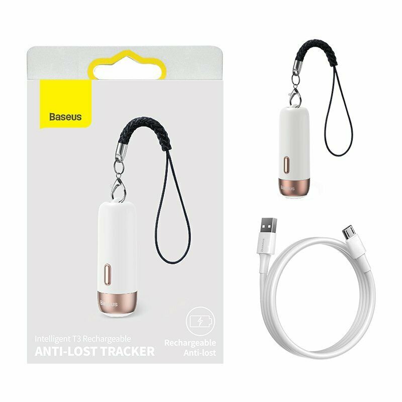 Baseus Bluetooth Real Time Anti Lost Seeker GPS Smart Remote Tracker Finder Device - LifafaDenmark Aps