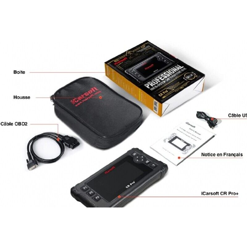 iCarsoft CR Pro+ - FULL System ALL Makes Diagnostic Tool - LifafaDenmark Aps
