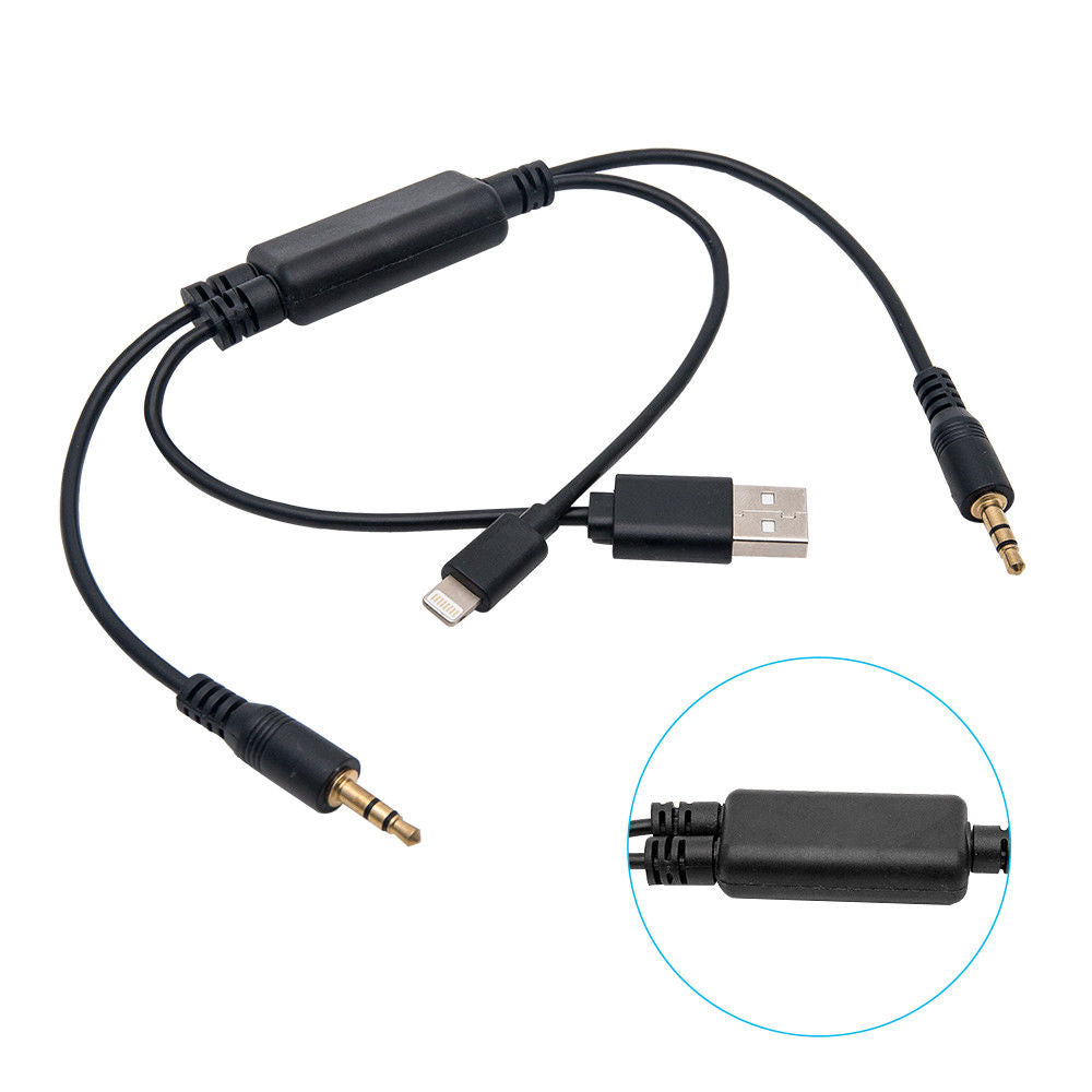 Lightning Y Cable BMW MINI USB AUX-In Interface Audio iPhone 6 – Lifafa Denmark