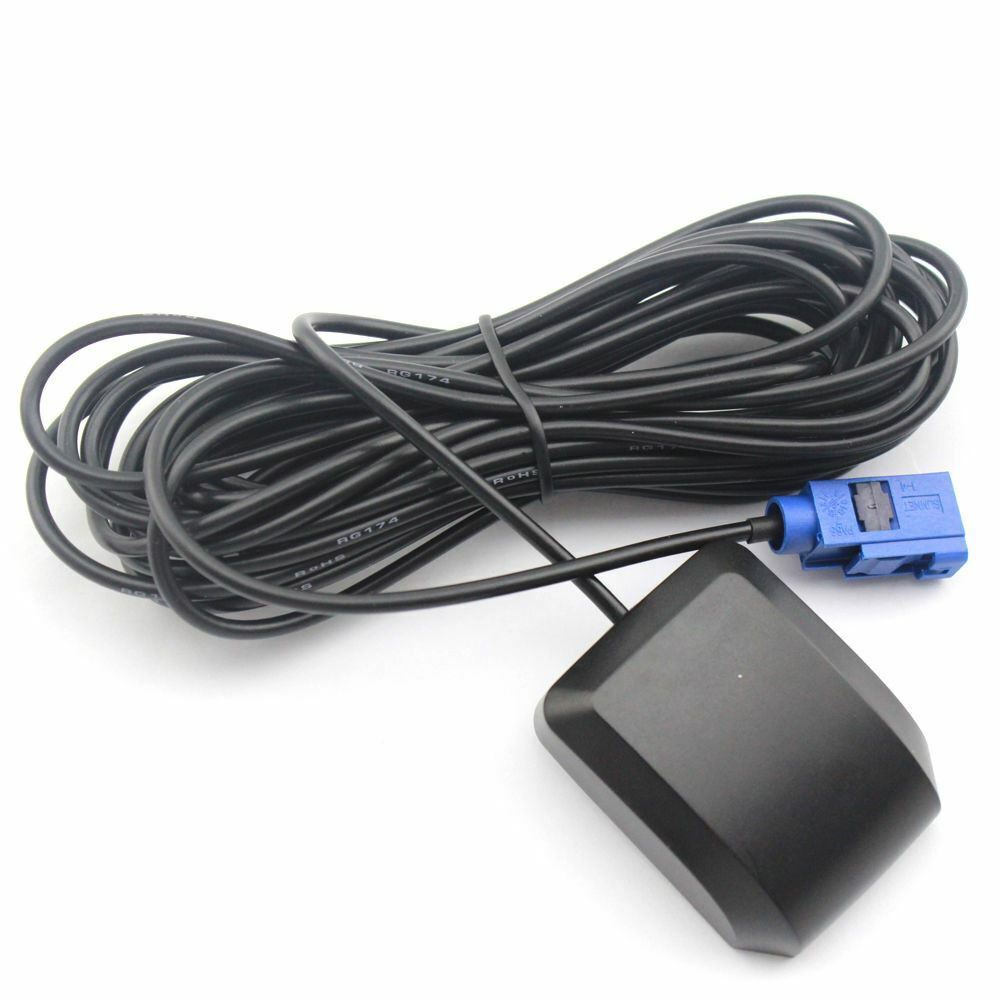 GPS Fakra SatNav Antenne Magnetisk Kabel Til Audi Porsche VW SEAT Skoda MB - LifafaDenmark Aps