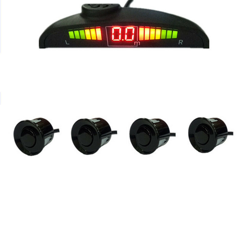 LED-skærm Parkering bagudvendte sensorer Kit Summer Alarm Parktronic