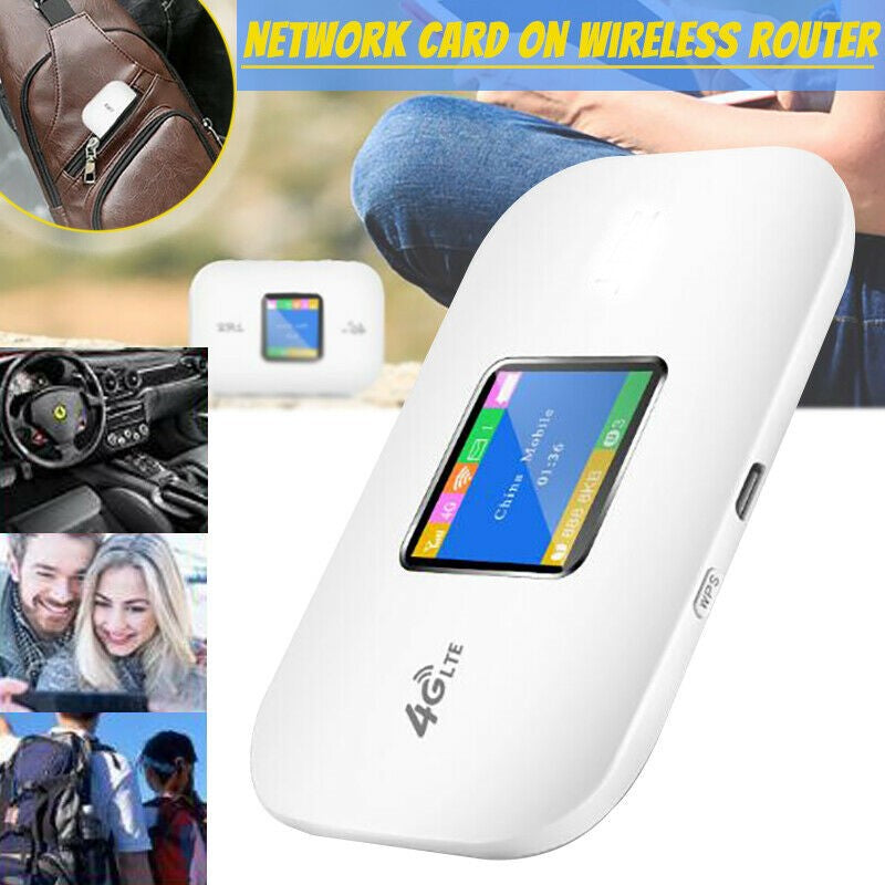 Unlocked LTE Mobile Sim Card Portable WIFI Hotspot 4G Router Modem 2021 - LifafaDenmark Aps