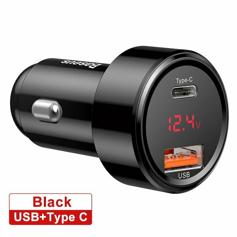 Baseus 45W billader hurtigopladning QC3.0 USB PD Type-C til iPhone Samsung ... - Lifafa Denmark