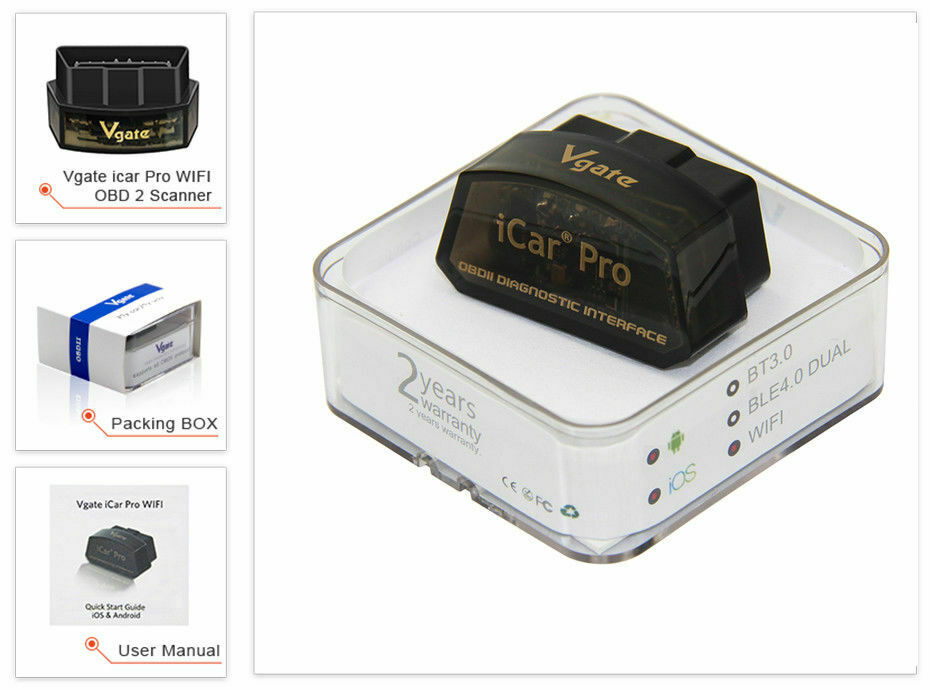 Vgate iCar Pro 2S OBD2 Bluetooth Adapter Check Engine Vgate iCar Pro 2S OBD2 Bluetooth Adapter Check Engine