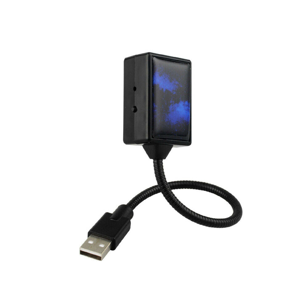 USB LED bilinteriør tagatmosfære Star Sky lampeprojektor - LifafaDenmark Aps