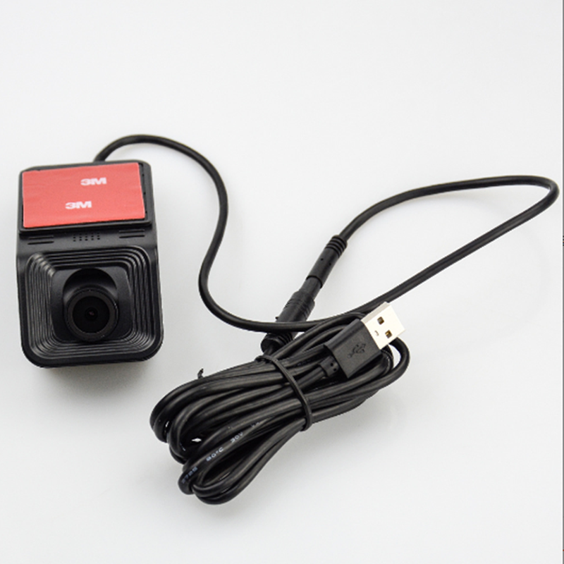 1080P Dash Cam Bil DVR Kamera Videooptager ADAS G-sensor GPS Night Vision USB
